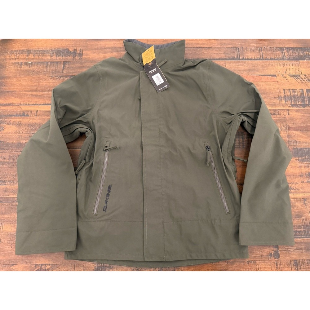 Dakine Jacket Mens A-1 10K Mens Small S Waterproof Ski Snowboard Green New $200